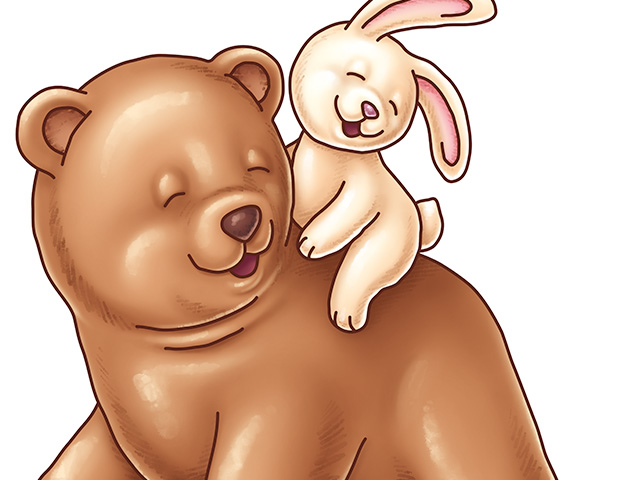 Personagens Bunny Bear